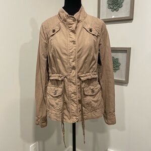 Daughters of the Liberation Cotton/Linen Utility Jacket
